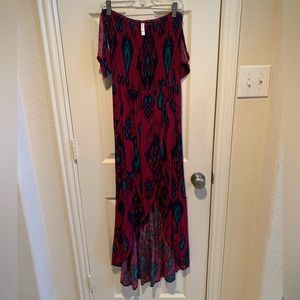Women’s off shoulder maxi dress
